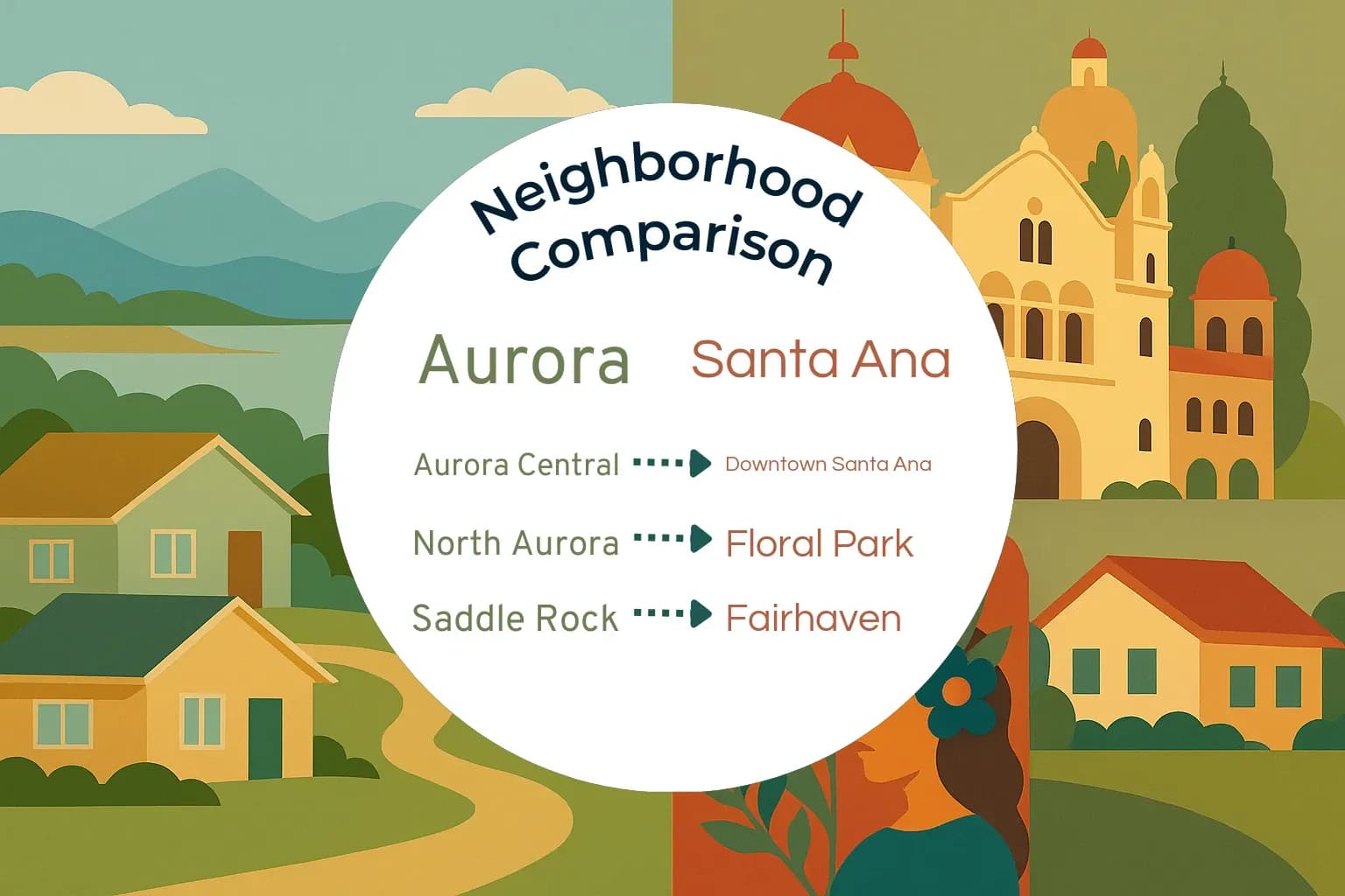 Aurora vs Santa Ana Neighborhood Comparison
