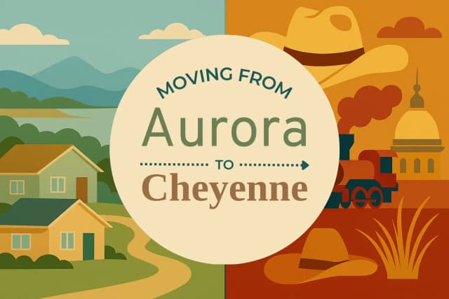Moving from Aurora to Cheyenne