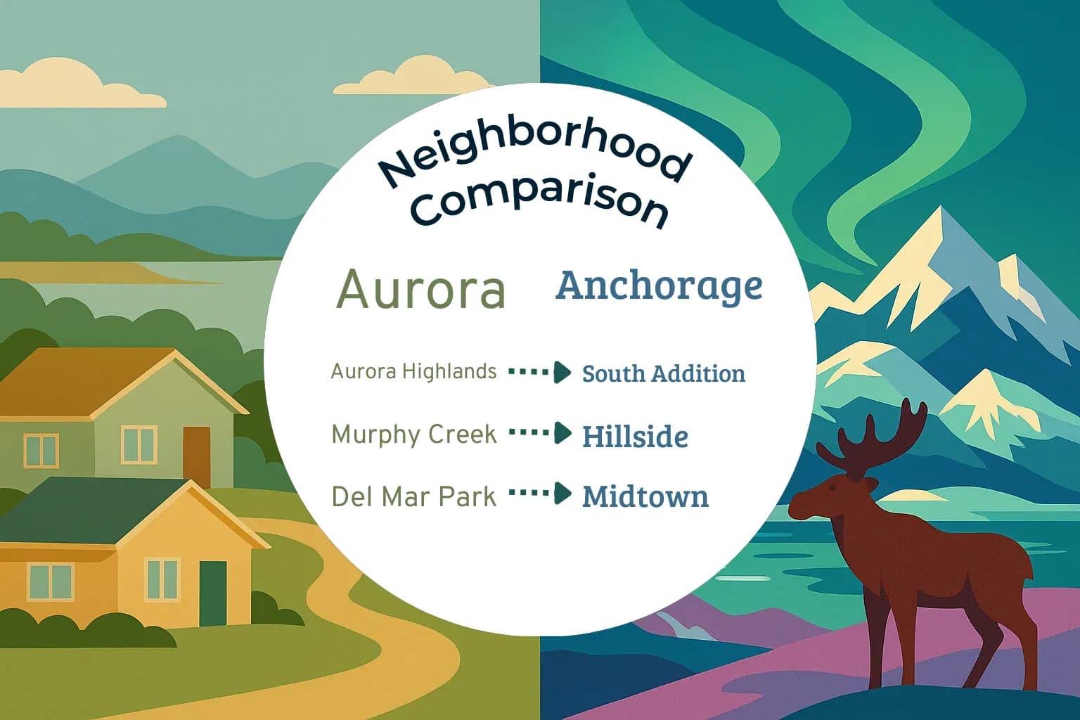 Aurora vs Anchorage Neighborhood Comparison