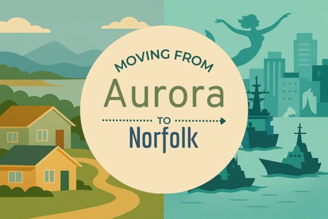 Moving from Aurora to Norfolk