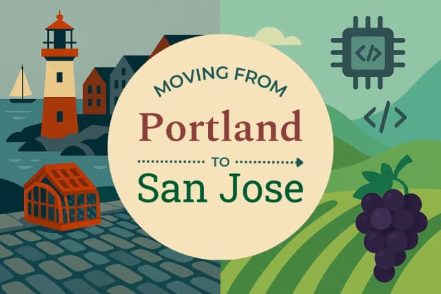 Moving from Portland to San Jose