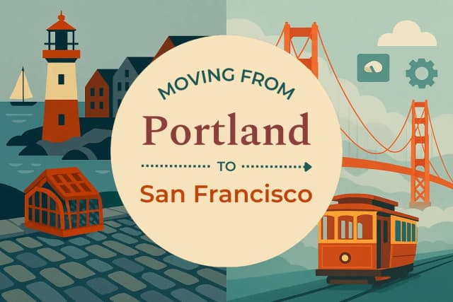 Moving from Portland to San Francisco