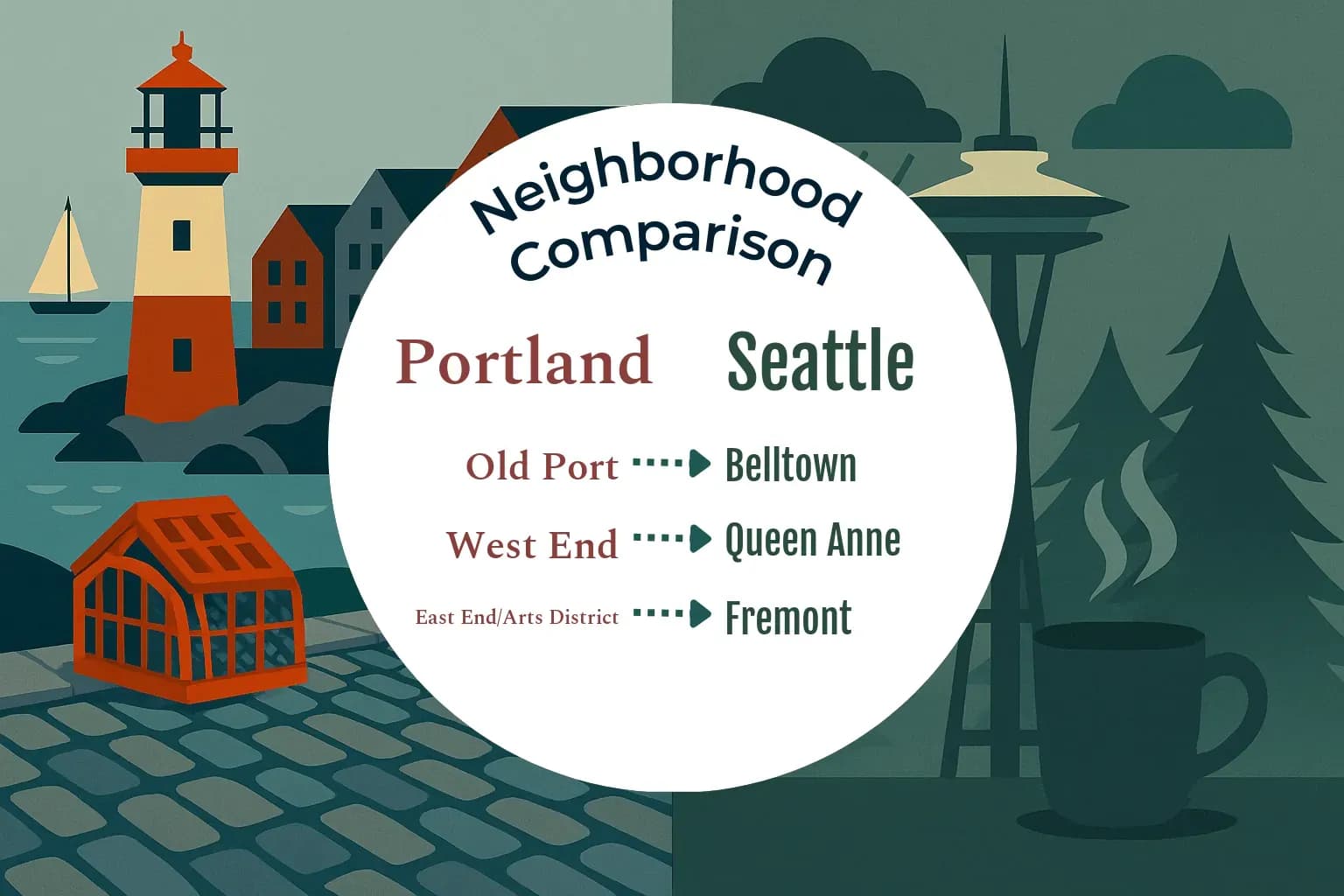 Portland vs Seattle Neighborhood Comparison