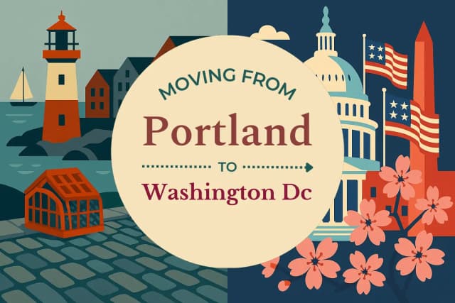 Moving from Portland to Washington DC