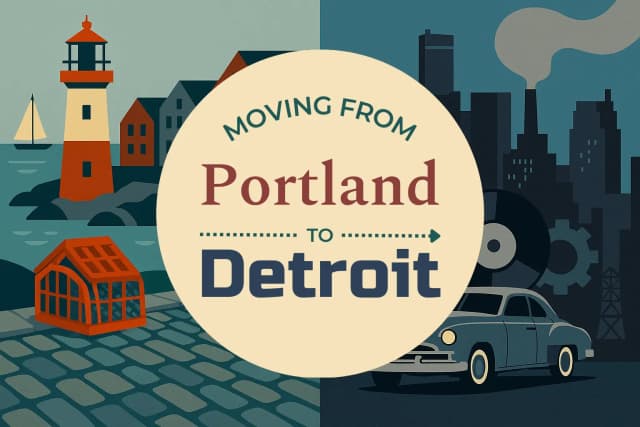 Moving from Portland to Detroit