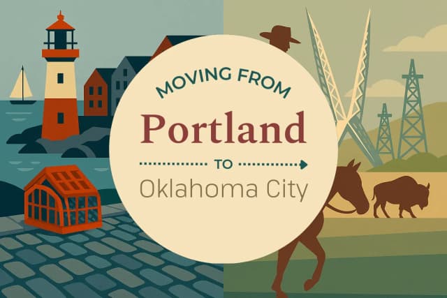 Moving from Portland to Oklahoma City