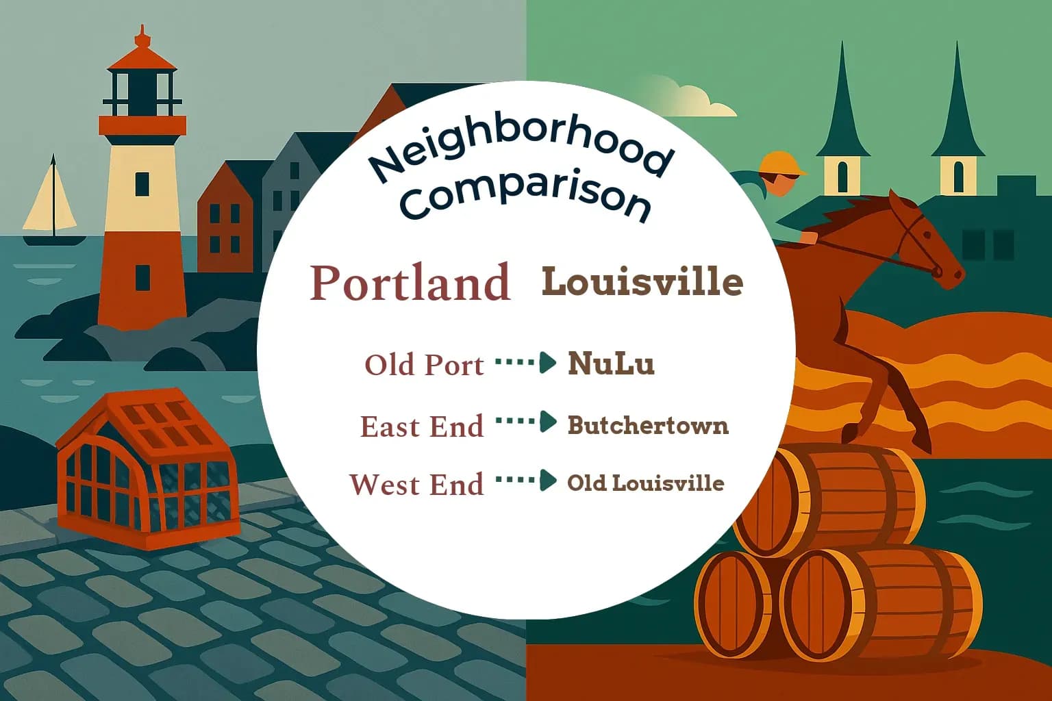 Portland vs Louisville Neighborhood Comparison