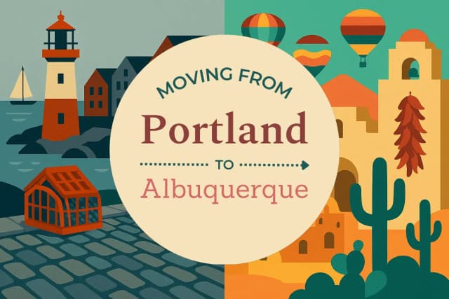 Moving from Portland to Albuquerque