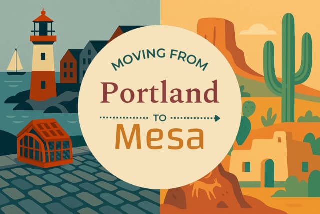 Moving from Portland to Mesa