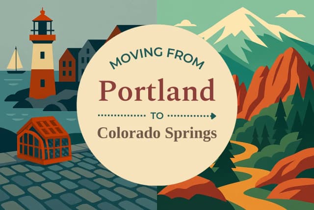 Moving from Portland to Colorado Springs