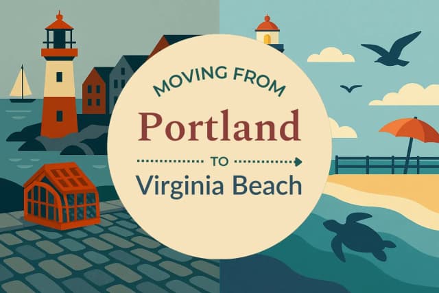 Moving from Portland to Virginia Beach