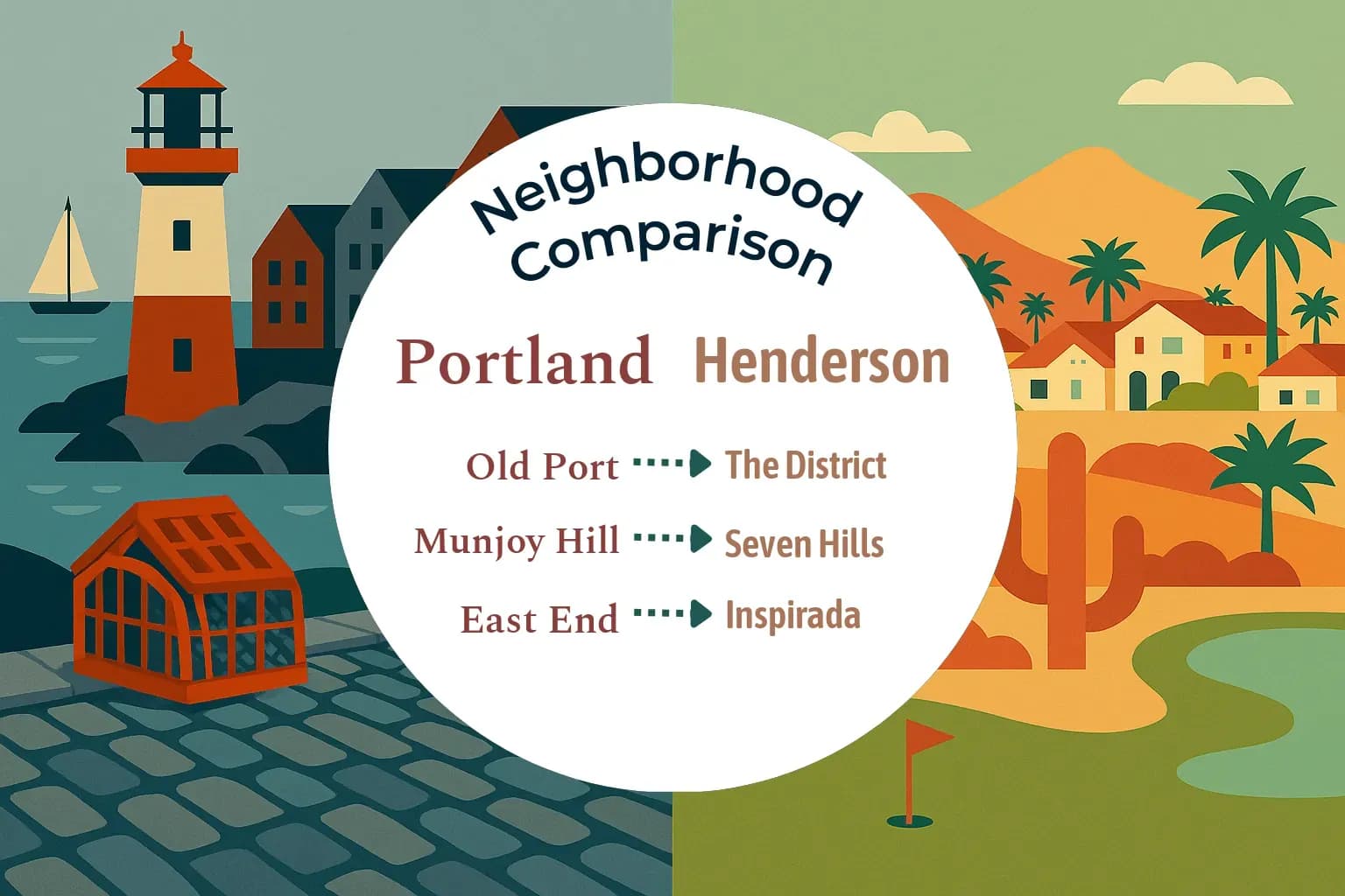Portland vs Henderson Neighborhood Comparison