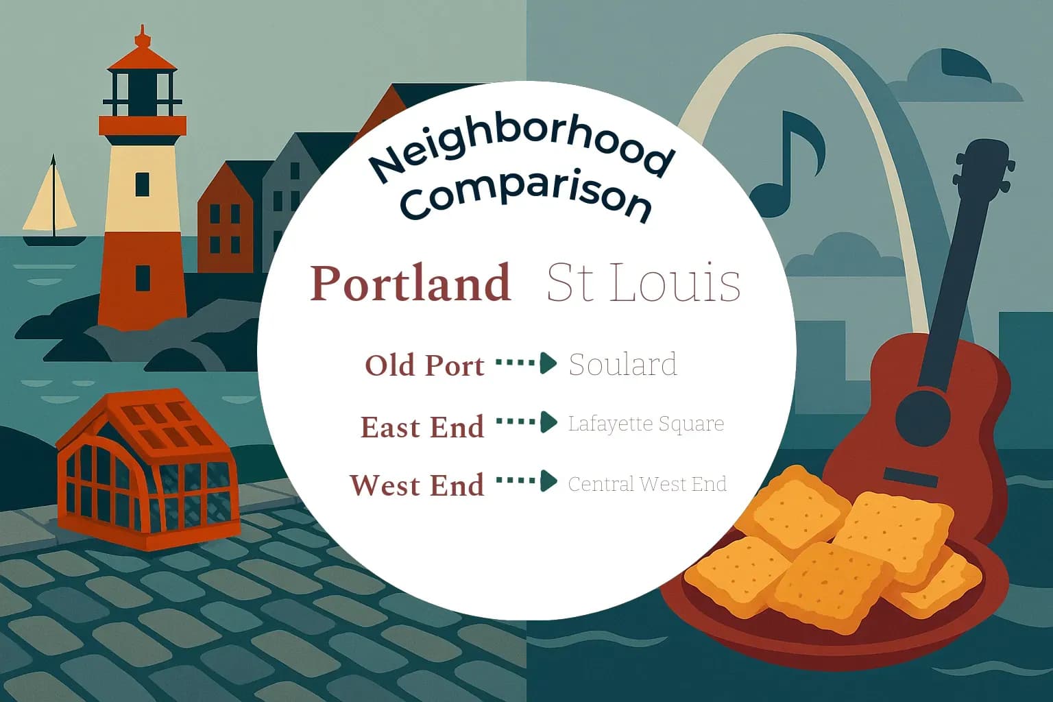Portland vs St. Louis Neighborhood Comparison