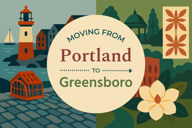 Moving from Portland to Greensboro