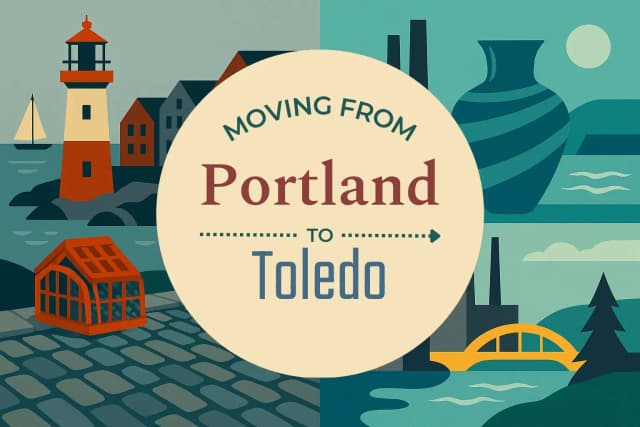 Moving from Portland to Toledo