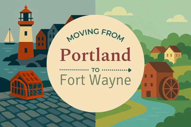 Moving from Portland to Fort Wayne