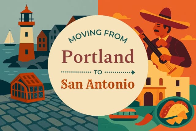 Moving from Portland to San Antonio