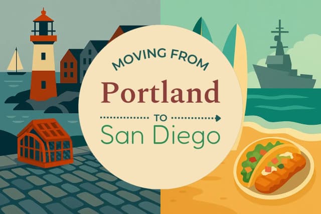 Moving from Portland to San Diego