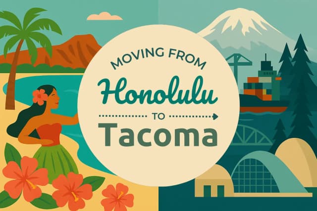 Moving from Honolulu to Tacoma
