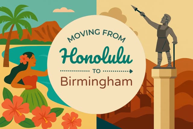 Moving from Honolulu to Birmingham