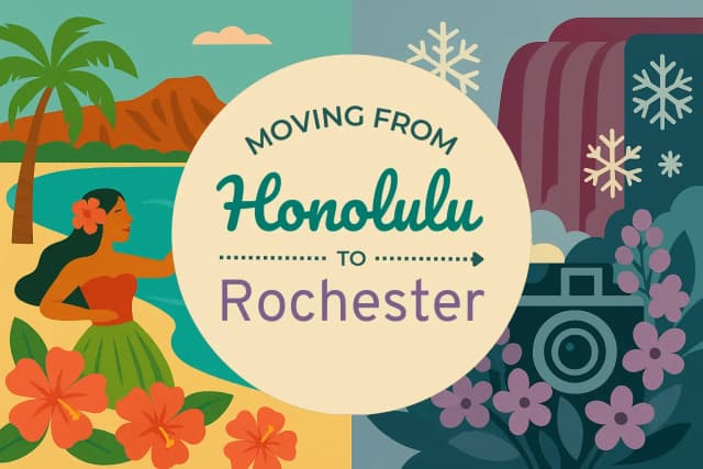 Moving from Honolulu to Rochester