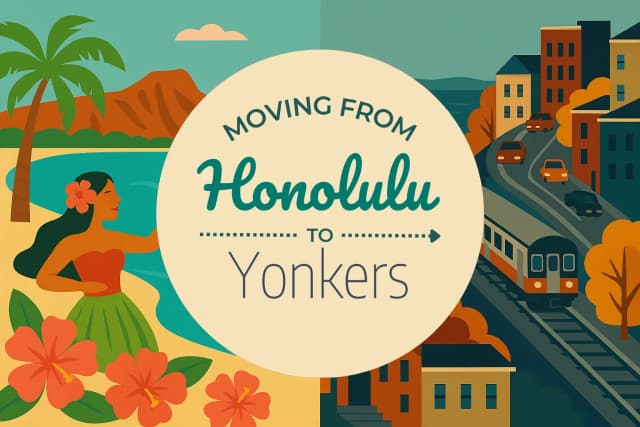 Moving from Honolulu to Yonkers