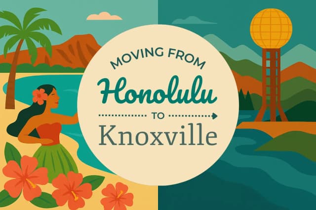 Moving from Honolulu to Knoxville