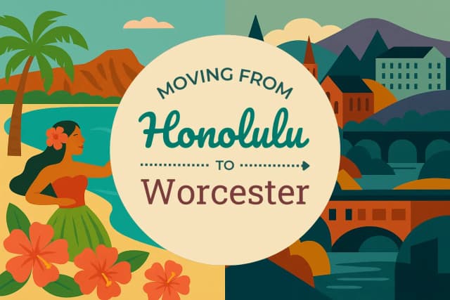 Moving from Honolulu to Worcester
