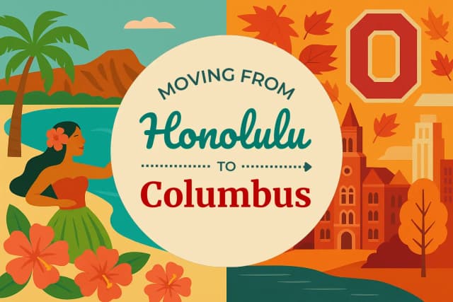 Moving from Honolulu to Columbus