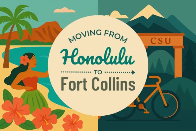 Moving from Honolulu to Fort Collins