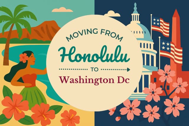 Moving from Honolulu to Washington DC