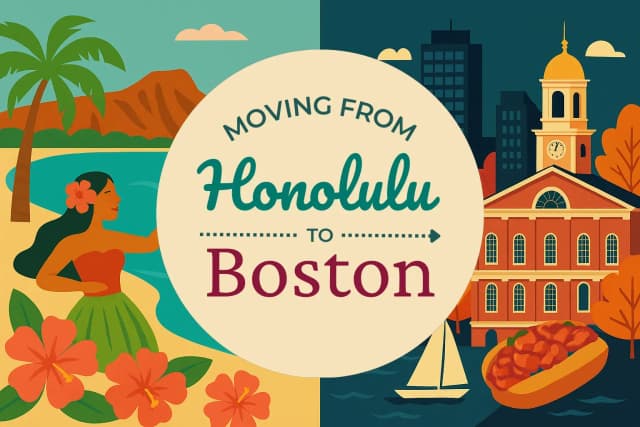 Moving from Honolulu to Boston