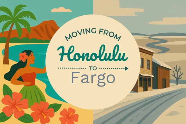 Moving from Honolulu to Fargo