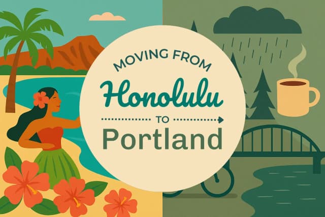 Moving from Honolulu to Portland
