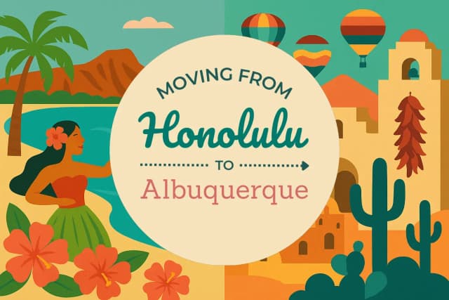 Moving from Honolulu to Albuquerque