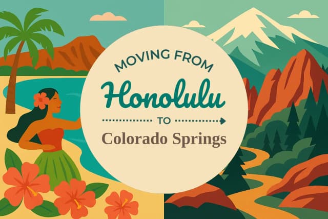 Moving from Honolulu to Colorado Springs