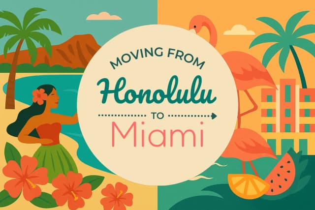 Moving from Honolulu to Miami