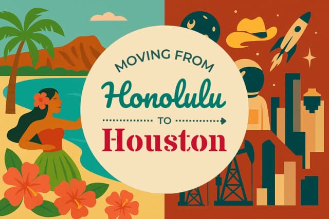 Moving from Honolulu to Houston