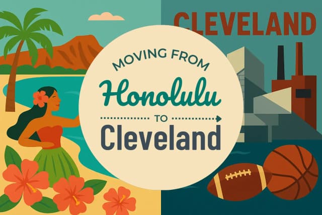 Moving from Honolulu to Cleveland
