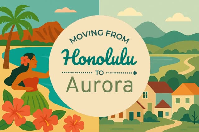 Moving from Honolulu to Aurora