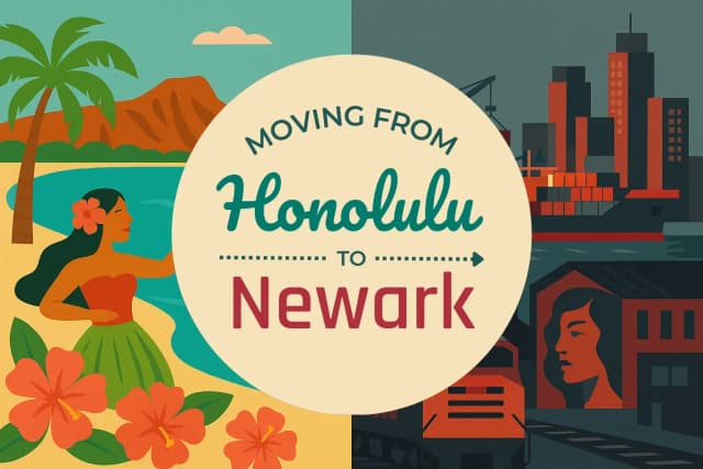 Moving from Honolulu to Newark
