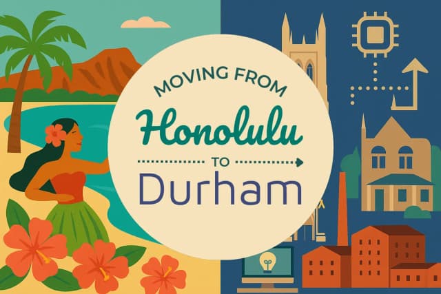 Moving from Honolulu to Durham