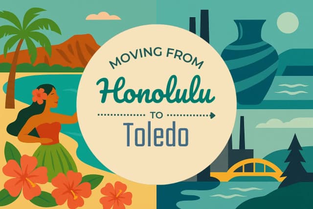 Moving from Honolulu to Toledo