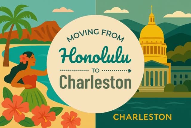 Moving from Honolulu to Charleston