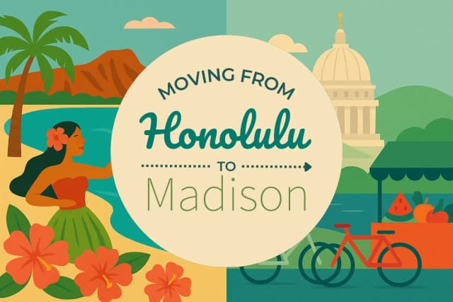 Moving from Honolulu to Madison