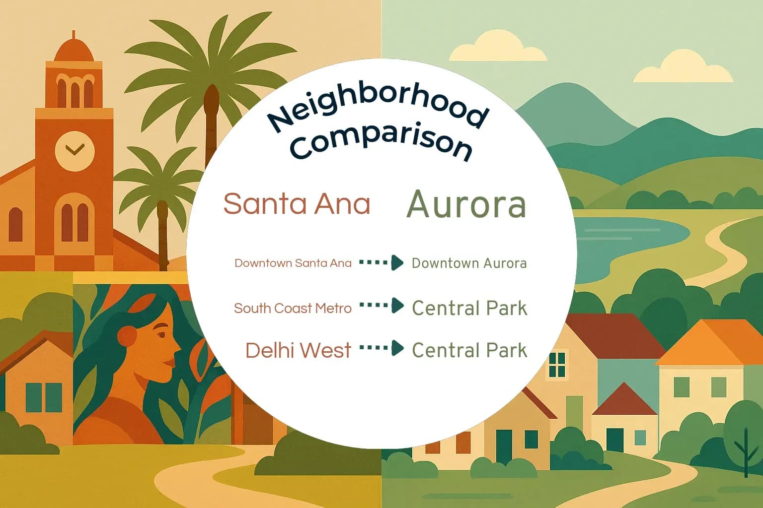 Santa Ana vs Aurora Neighborhood Comparison
