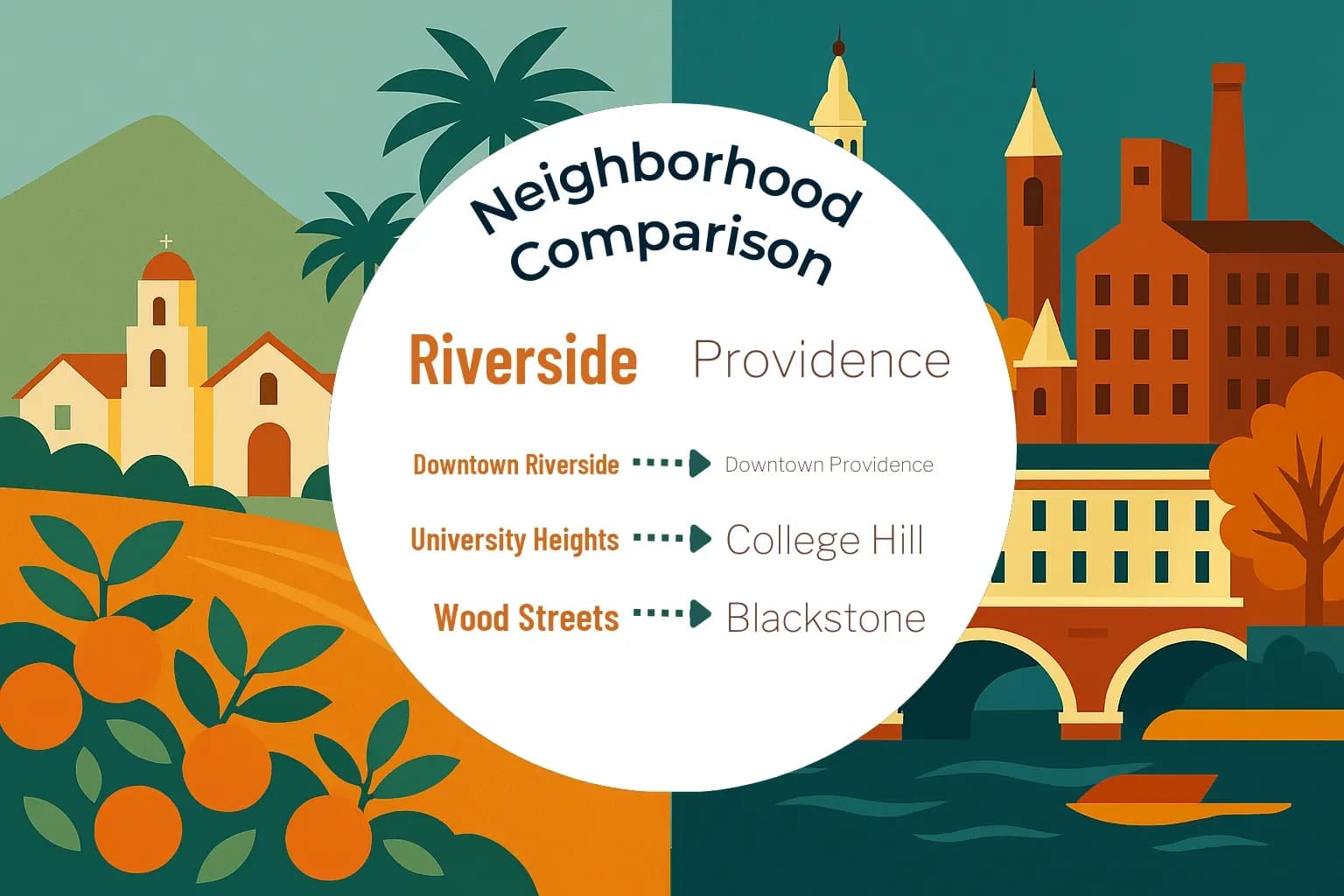 Riverside vs Providence Neighborhood Comparison