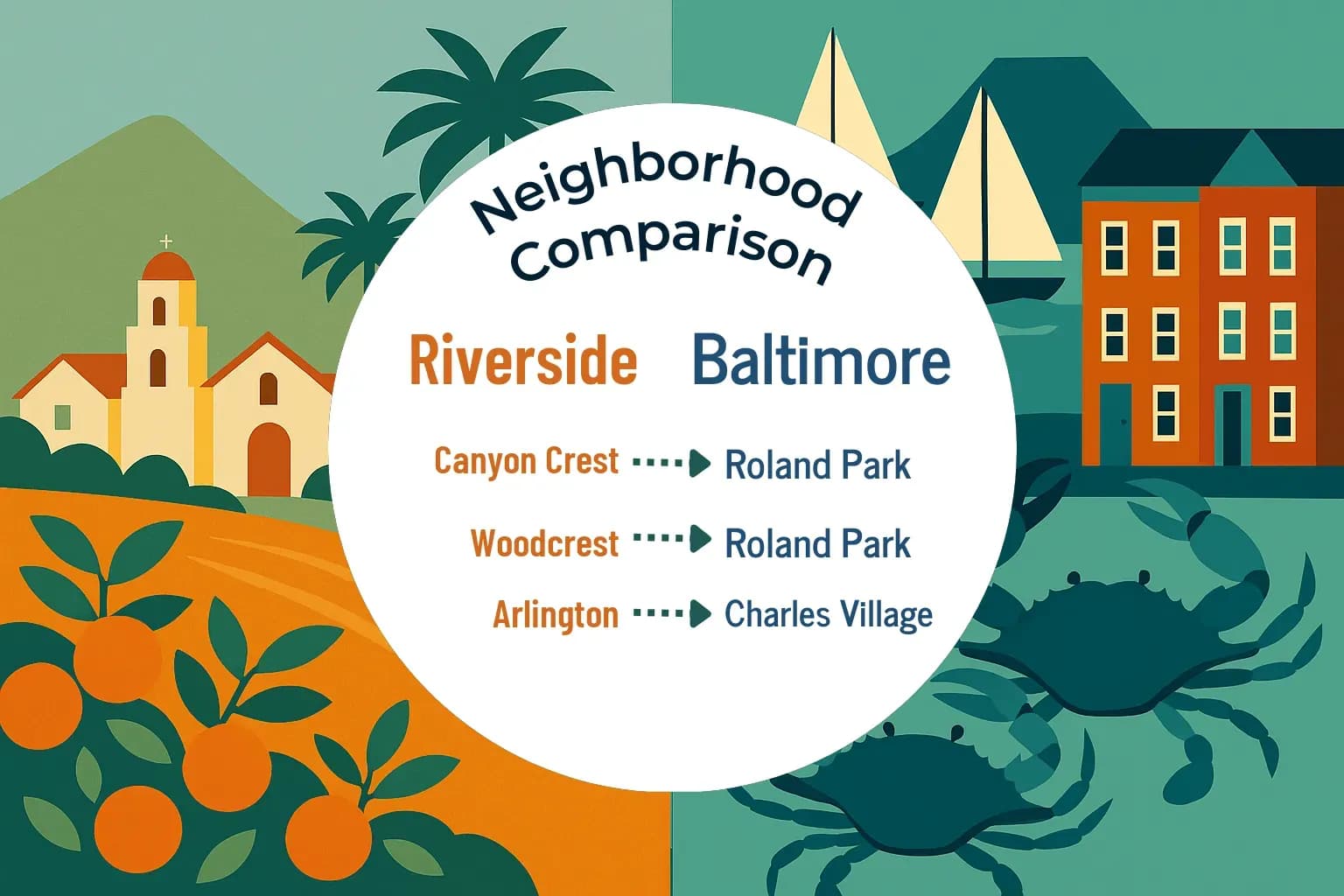 Riverside vs Baltimore Neighborhood Comparison