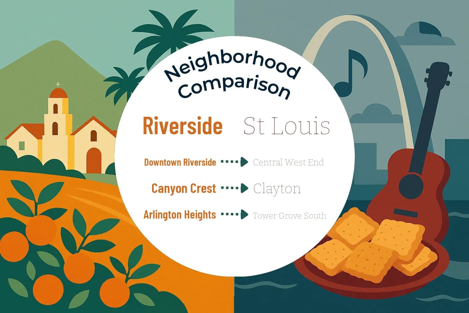 Riverside vs St. Louis Neighborhood Comparison