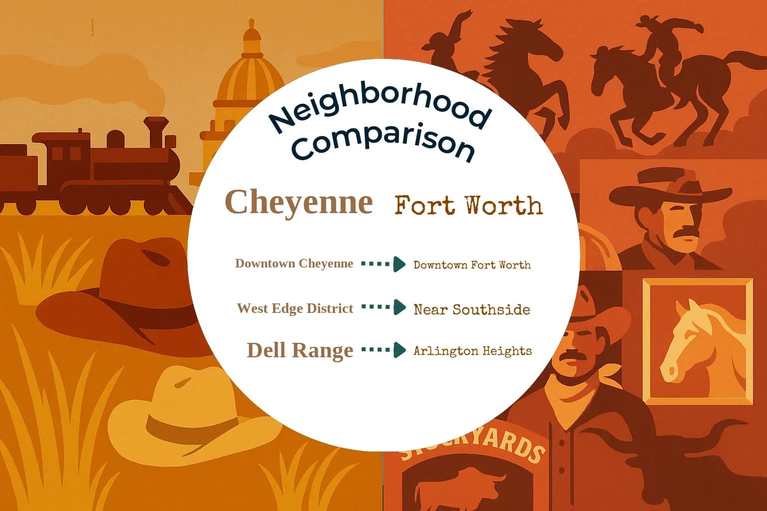 Cheyenne vs Fort Worth Neighborhood Comparison